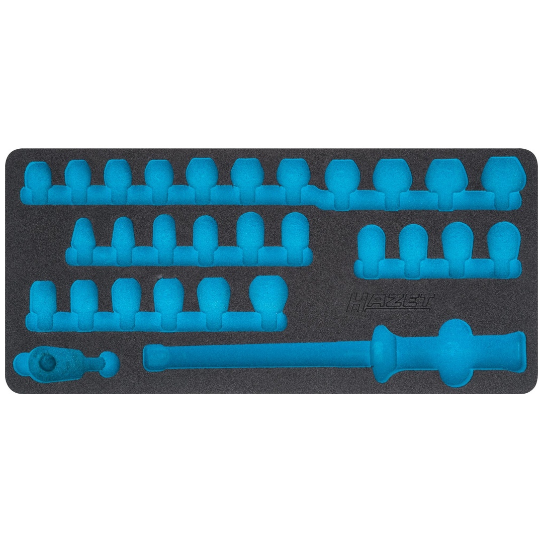 Hazet 2-Komponenten Weichschaumeinlage 163-420L, (LxB) 435 x 205 mm