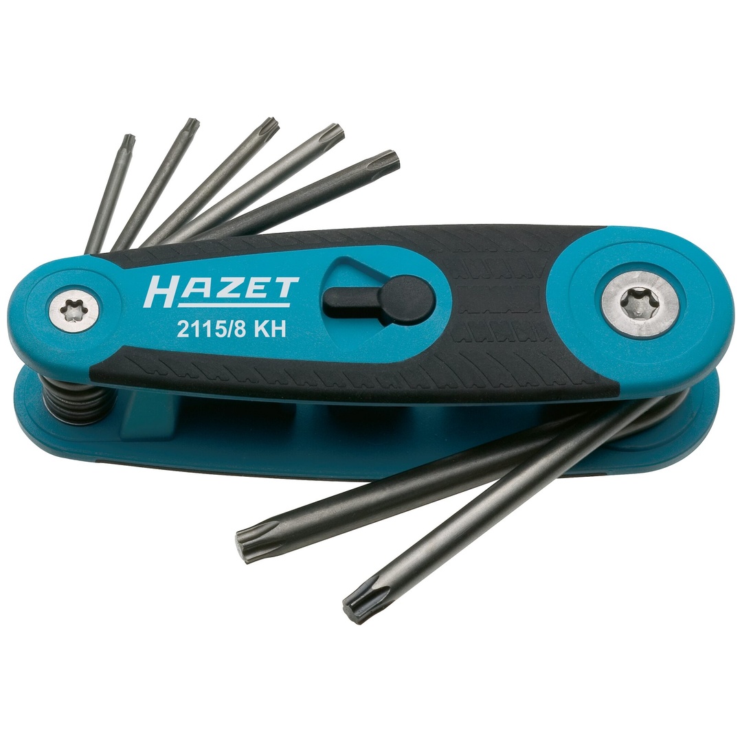 Hazet Winkelschraubendreher Satz 2115/8KH, Innen TX Profil, 8-tlg.