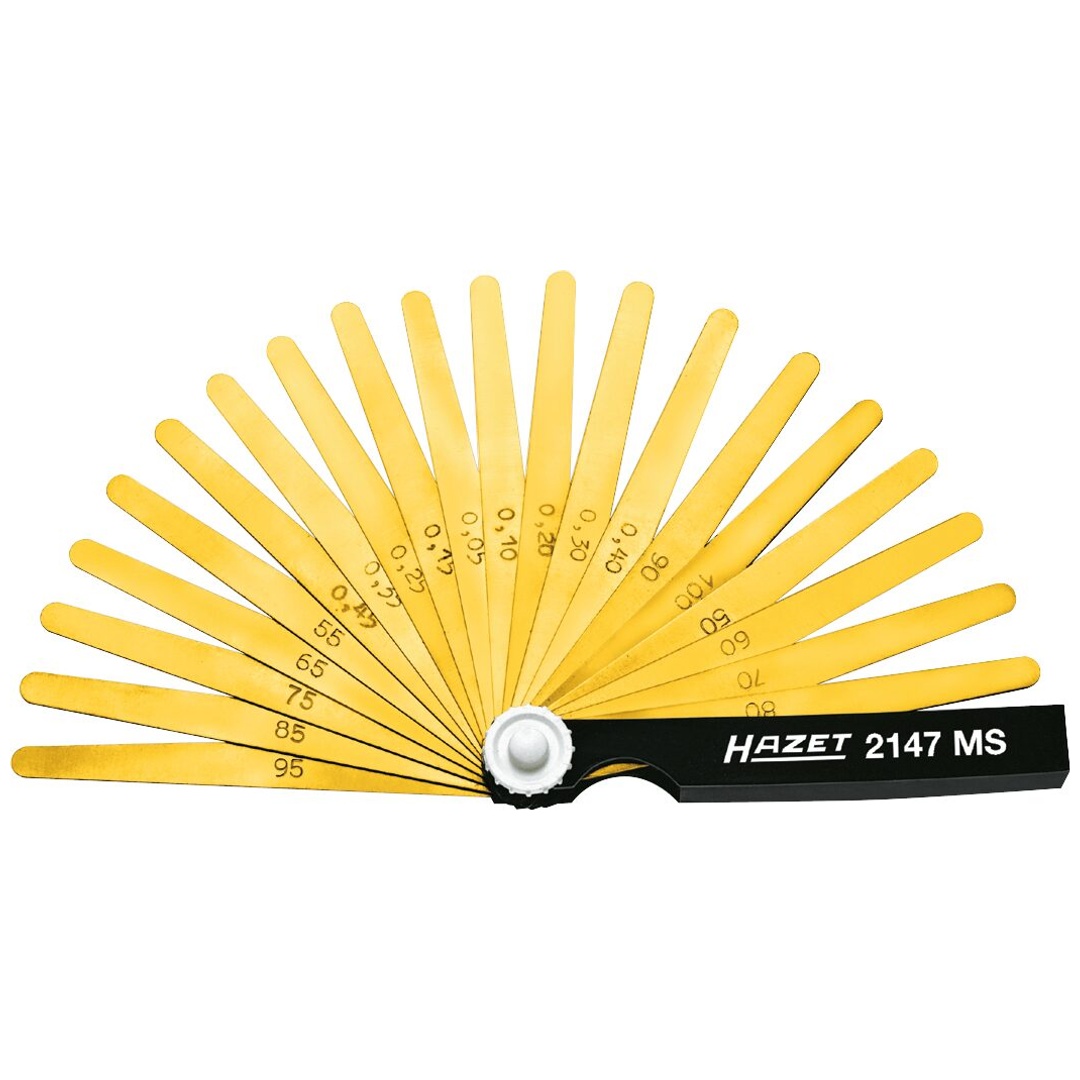 Hazet Fühlerlehre 2147MS, Länge 106 mm, 0,05 - 1,0