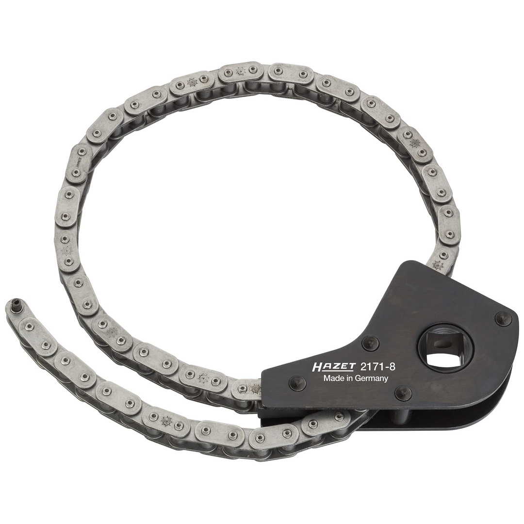 Hazet Ölfilter-Kette 2171-8, 1/2 (12,5 mm) Vierkant hohl, 50 - 150 mm