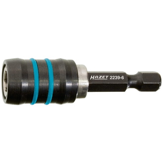 Hazet Adapter, Sechskant massiv 6,3 (1/4"), Sechskant hohl 6,3 (1/4"), 51,4 mm lang