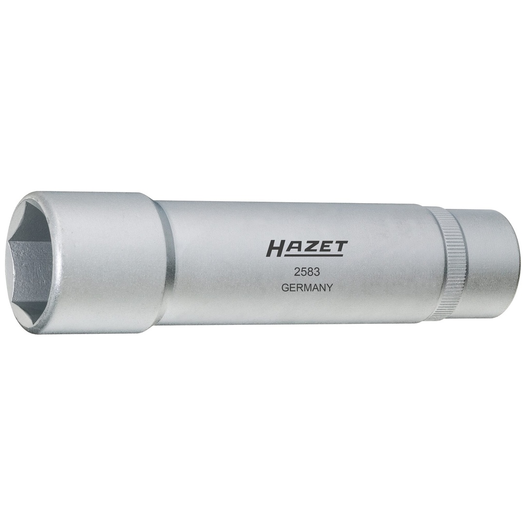 Hazet Radlager-Werkzeug 2583, 1/2 (12,5 mm) Vierkant hohl, Außen Sechskant Profil, SW 27 mm