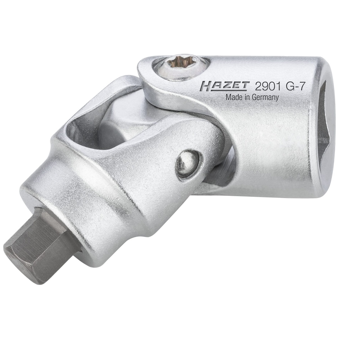 Hazet Bremssattel-Gelenkeinsatz 2901G-7, 3/8 (10 mm) Vierkant hohl, Innen Sechskant Profil, SW 7 mm