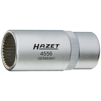 Hazet Druckventilhalter-Werkzeug, Vierkant hohl 12,5 mm (1/2"), Außen-Vielzahn Profil, 17.9 x 20 mm