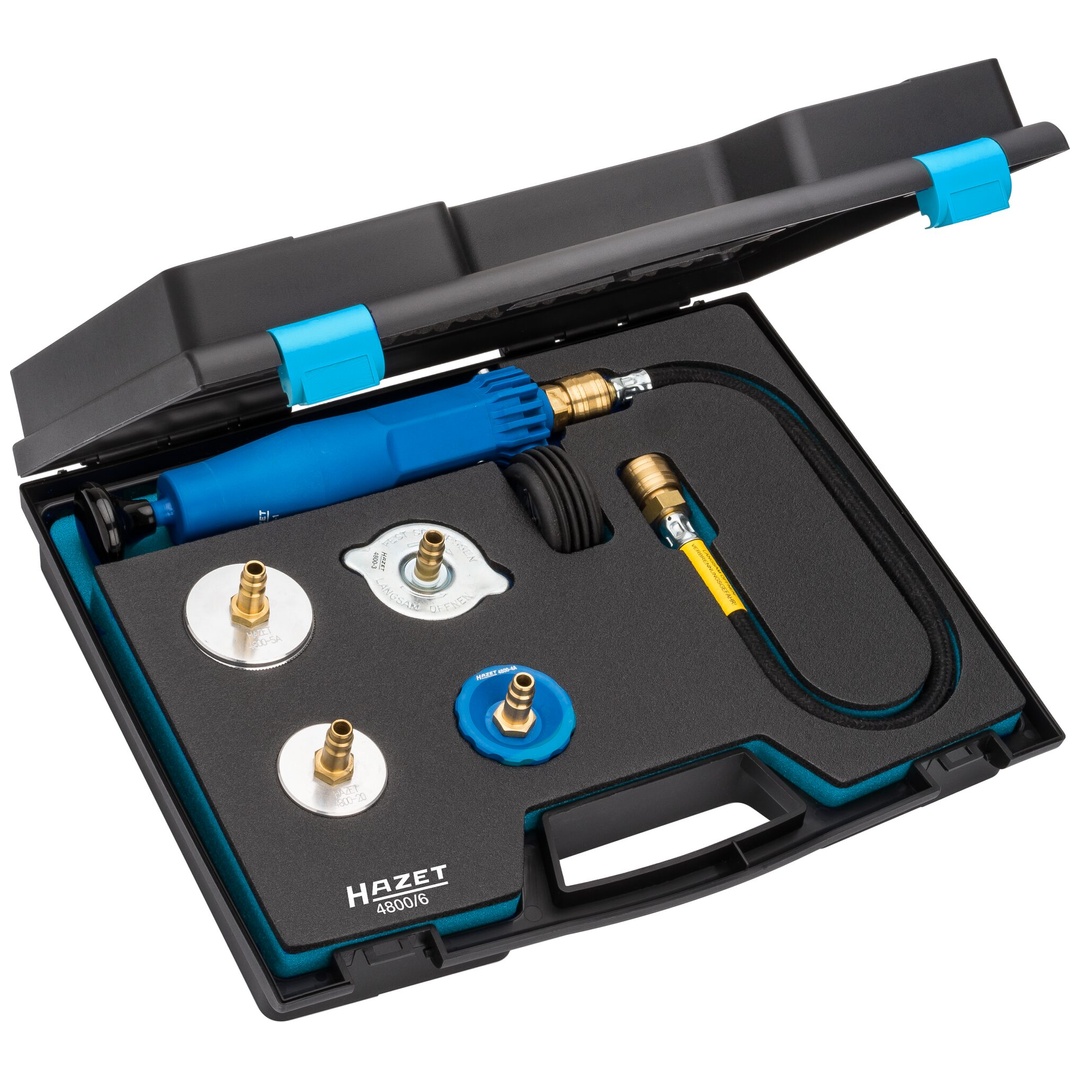 Hazet Kühlsystem-Tester für Landmaschinen 4800/6, 6-tlg.