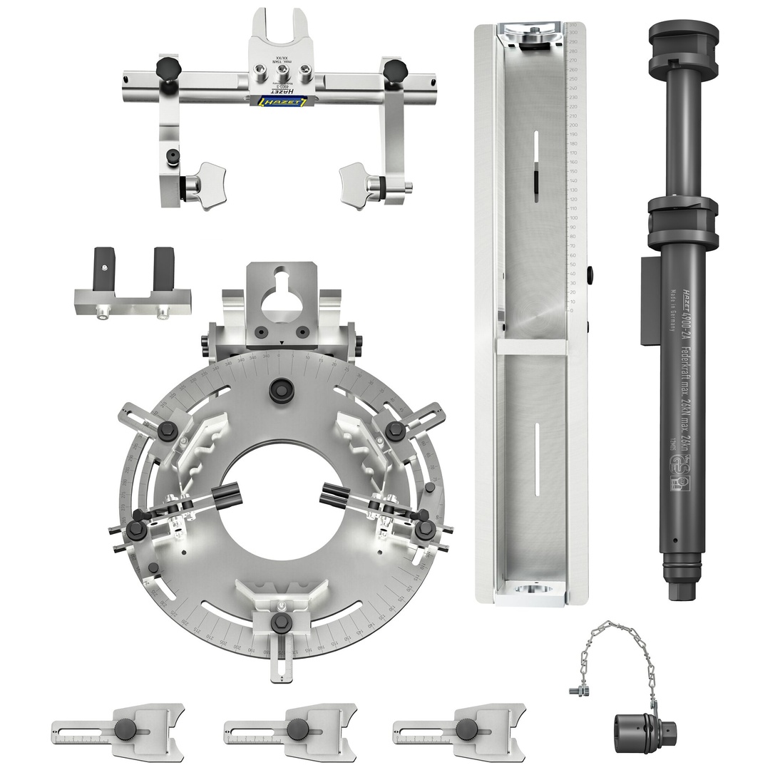 Hazet Stationärer Universal Federspanner Satz, 4-tlg. 4903/4, 4-tlg.