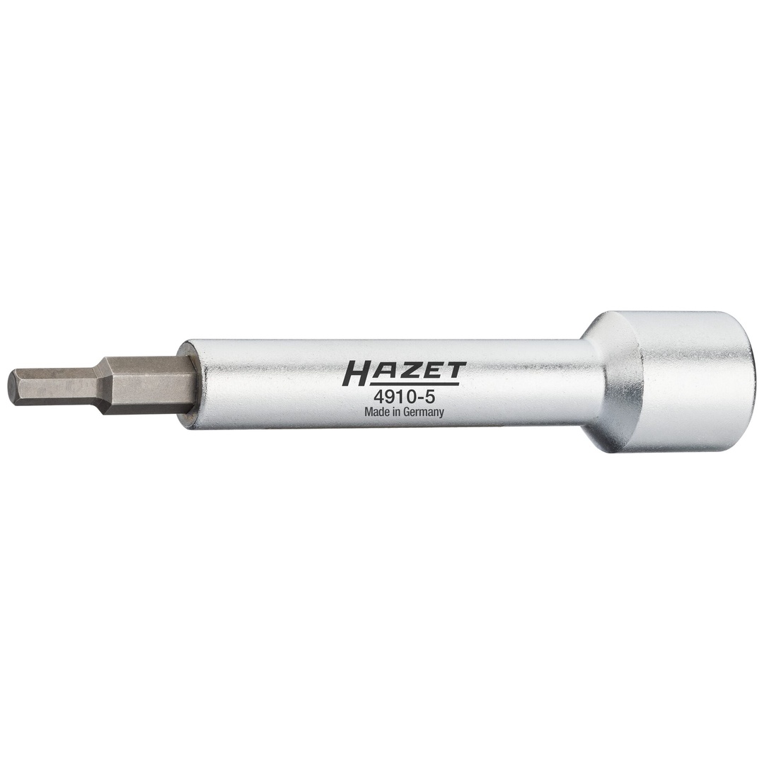 Hazet Verlängerung 1/2 (12,5 mm) Vierkant hohl, Innen Sechskant Profil, SW 5 mm