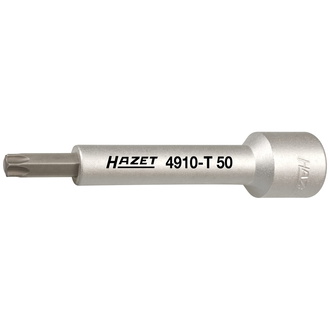 Hazet Gegenhalter für Kolbenstange, Vierkant hohl 12,5 mm (1/2"), Innen TORX Profil, T50