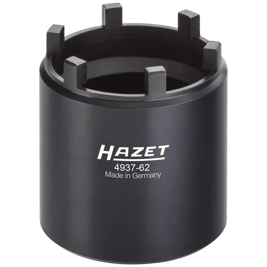 Hazet Nkw Zapfenschlüssel 4937-62, 3/4 (20 mm) Vierkant hohl, Länge 85 mm