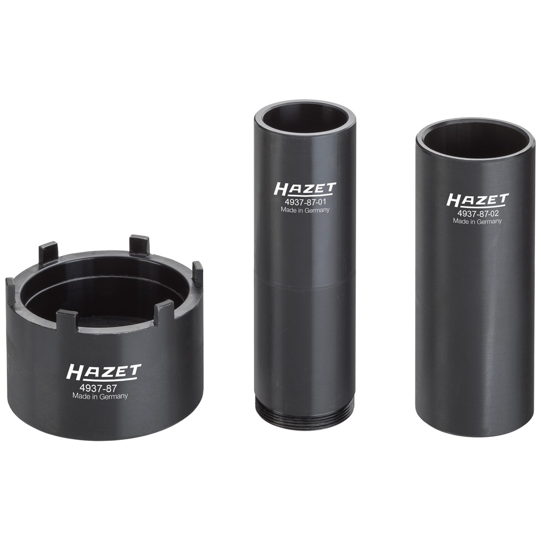 Hazet Nkw Zapfenschlüssel Satz 4937-87/3, 3/4 (20 mm) Vierkant hohl, 3-tlg.