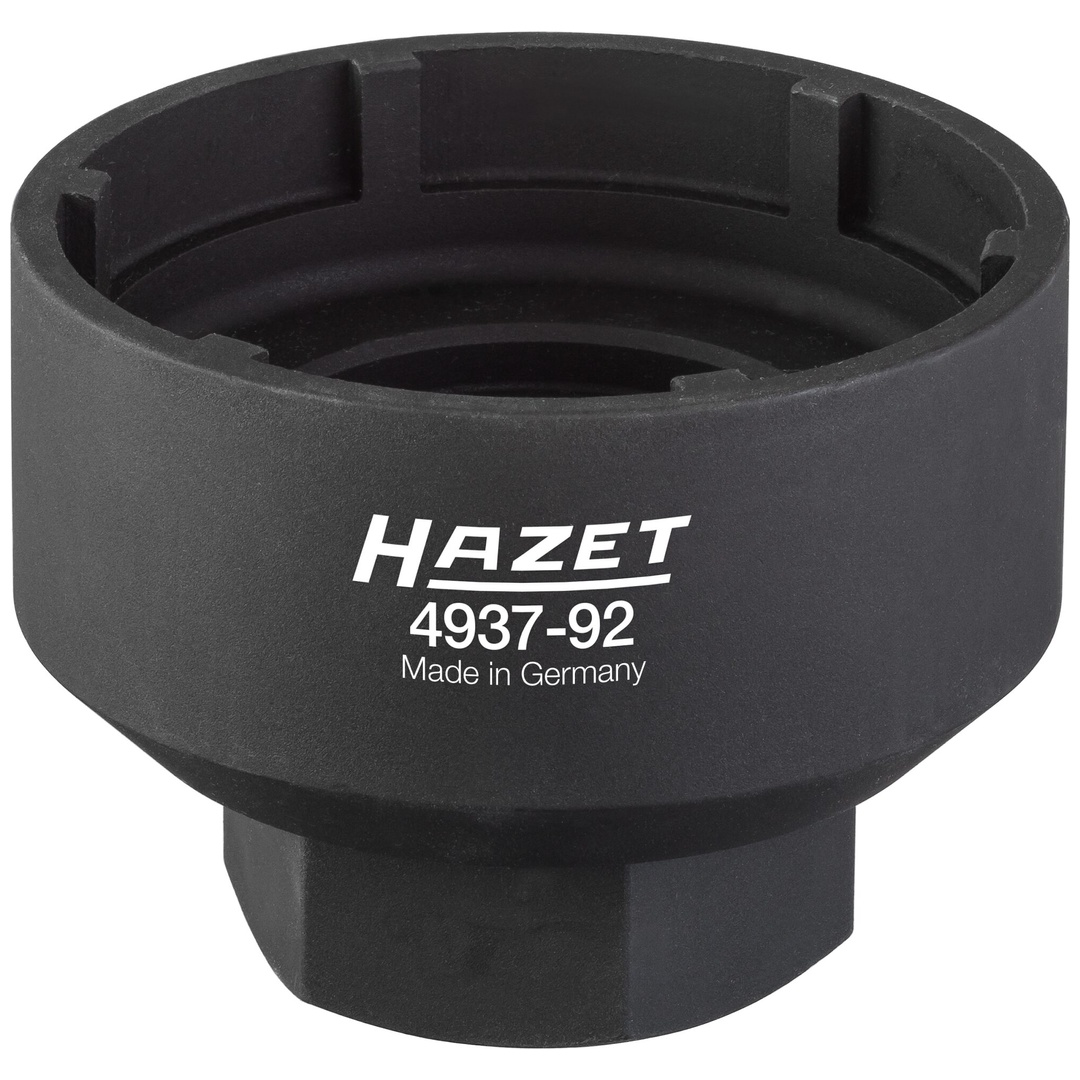 Hazet Nkw Zapfenschlüssel für Vorderachse MAN 4937-92, 3/4 (20 mm) Vierkant hohl, 114 mm