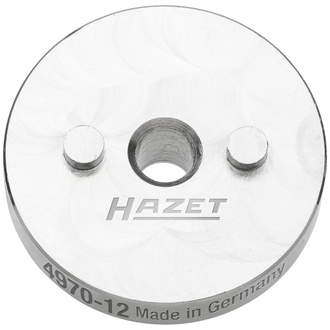 Hazet Druckplatte, mit 2 Zapfen, 20 mm lang, Abtriebs-Ø 40 mm