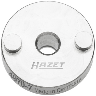 Hazet Druckplatte, mit 2 Zapfen, 24 mm lang, Abtriebs-Ø 32 mm