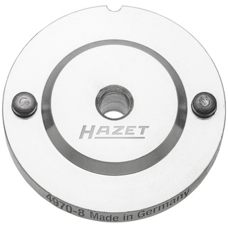 Hazet Druckplatte, mit 2 Zapfen, 44 mm lang, Abtriebs-Ø 55 mm