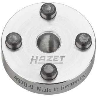 Hazet Druckplatte, mit 4 Zapfen, 22 mm lang, Abtriebs-Ø 30 mm