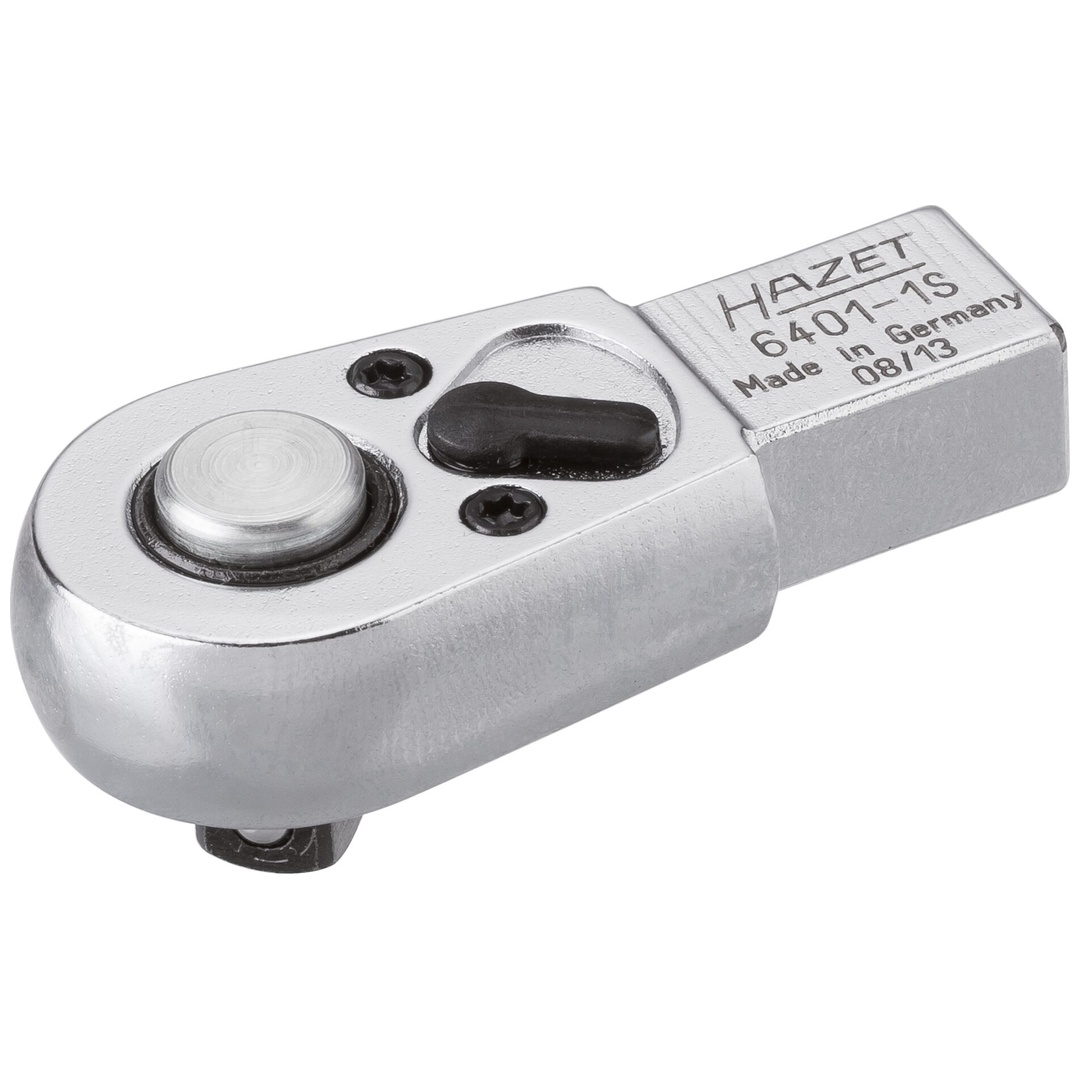 Hazet Einsteck-Umschaltknarre 9 x 12 mm Einsteck-Vierkant massiv, 1/4 (6,3 mm) Vierkant massiv, Länge 46,5 mm