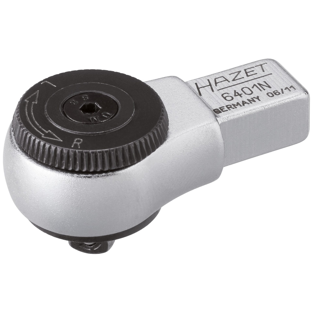 Hazet Einsteck-Umschaltknarre 9 x 12 mm Einsteck-Vierkant massiv, 1/4 (6,3 mm) Vierkant massiv, Länge 46 mm