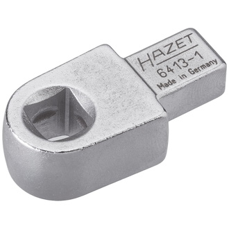 Hazet Einsteck-Vierkant Halter, Einsteck-Vierkant 9 x 12 mm, Vierkant hohl 10 mm (3/8")