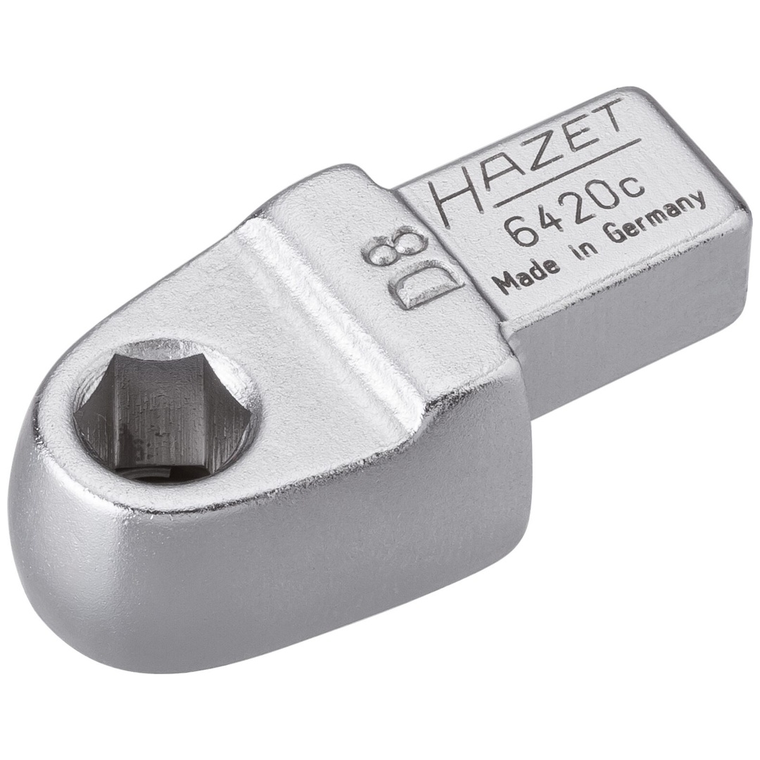 Hazet Einsteck-Halter für Bits 9 x 12 mm Einsteck-Vierkant massiv, 5/16 (8 mm) Sechskant hohl, Länge 41,5 mm