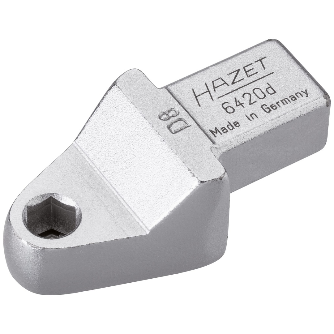 Hazet Einsteck-Halter für Bits 14 x 18 mm Einsteck-Vierkant massiv, 5/16 (8 mm) Sechskant hohl, Länge 58 mm