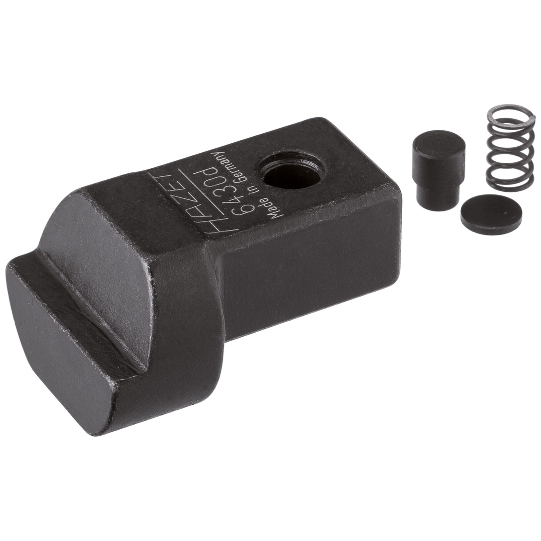 Hazet Einsteck-Anschweißteil 6430D, 14 x 18 mm Einsteck-Vierkant massiv, Länge 38 mm
