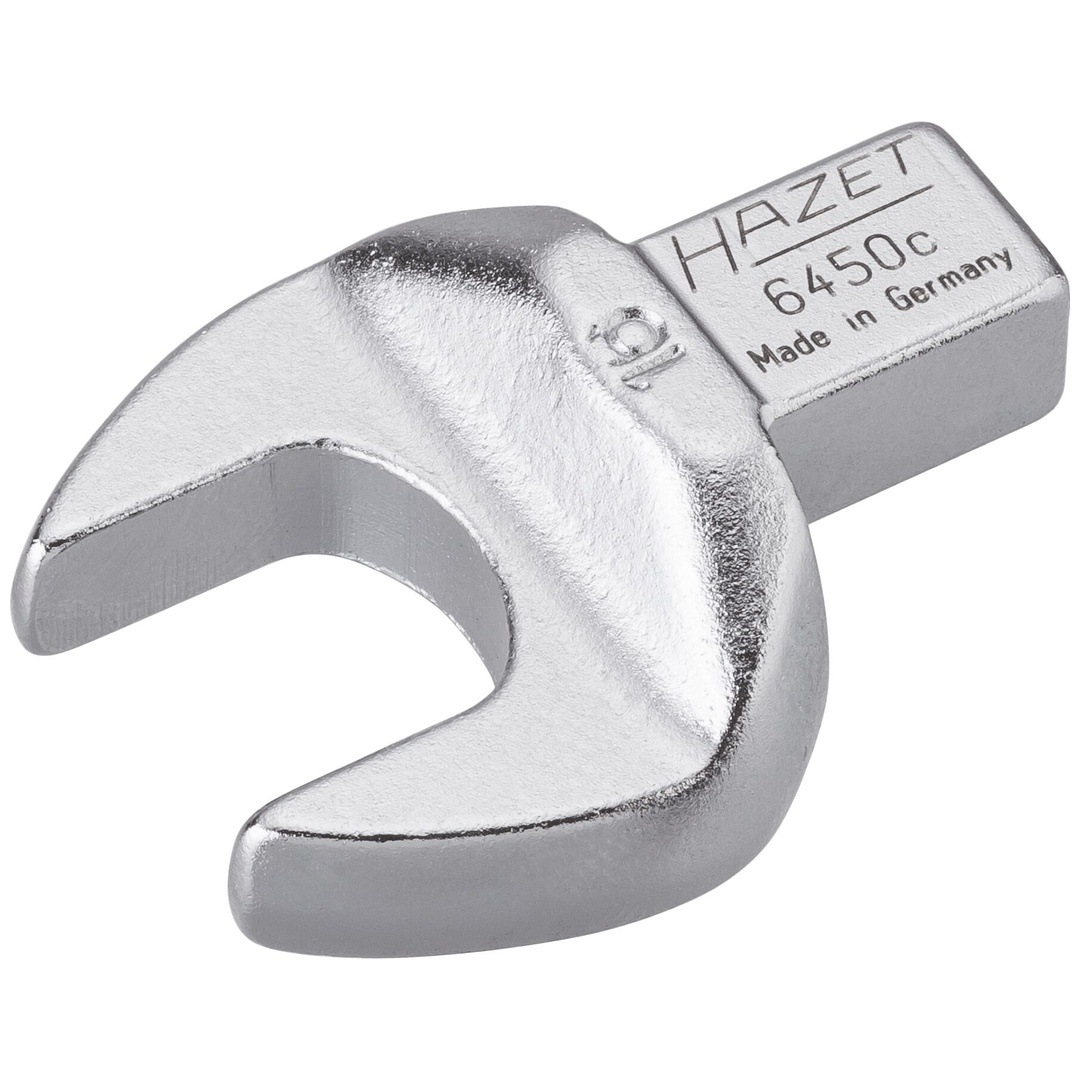 Hazet Einsteck-Maulschlüssel 9 x 12 mm Einsteck-Vierkant massiv, Außen Sechskant Profil, SW 16 mm