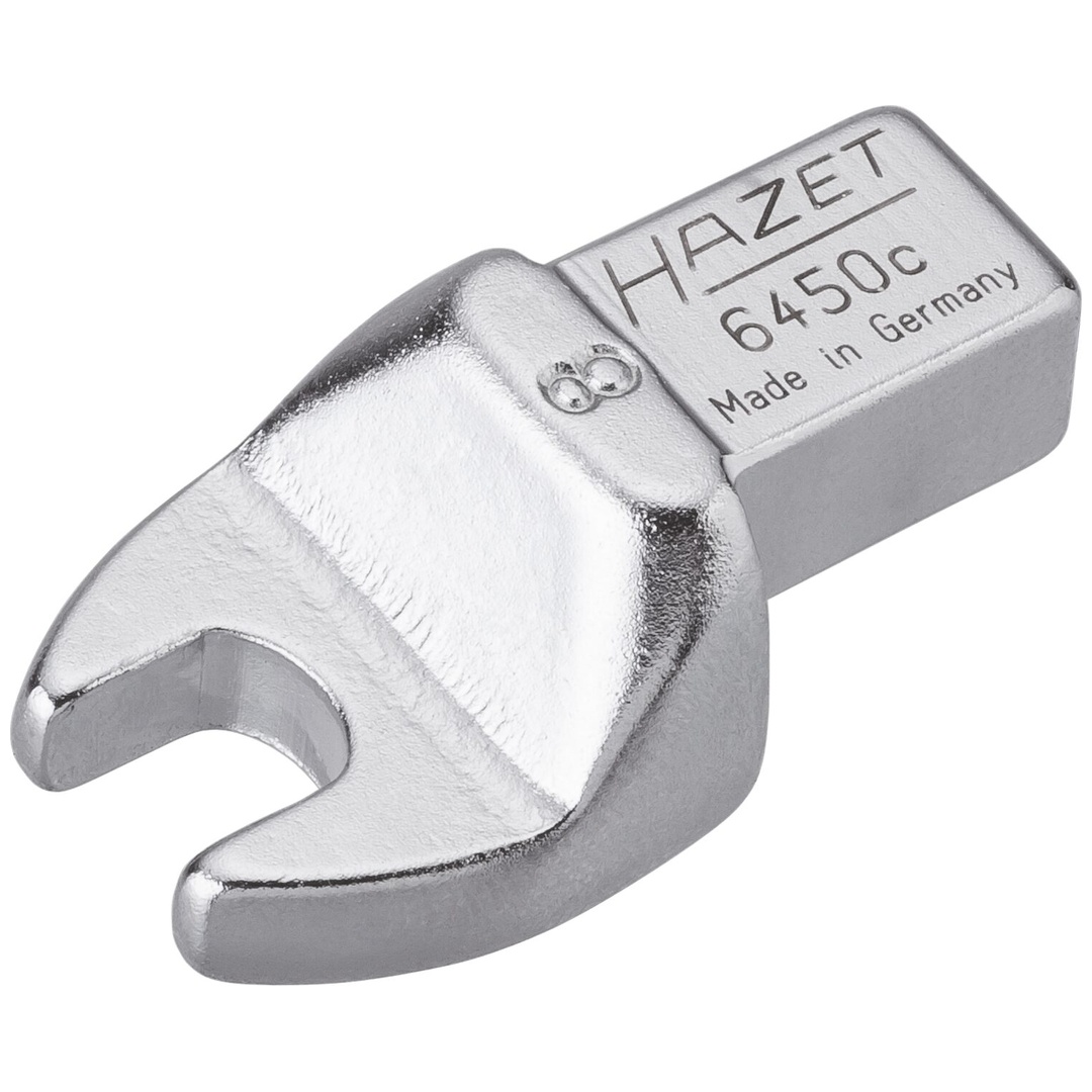 Hazet Einsteck-Maulschlüssel 9 x 12 mm Einsteck-Vierkant massiv, Außen Sechskant Profil, SW 8 mm