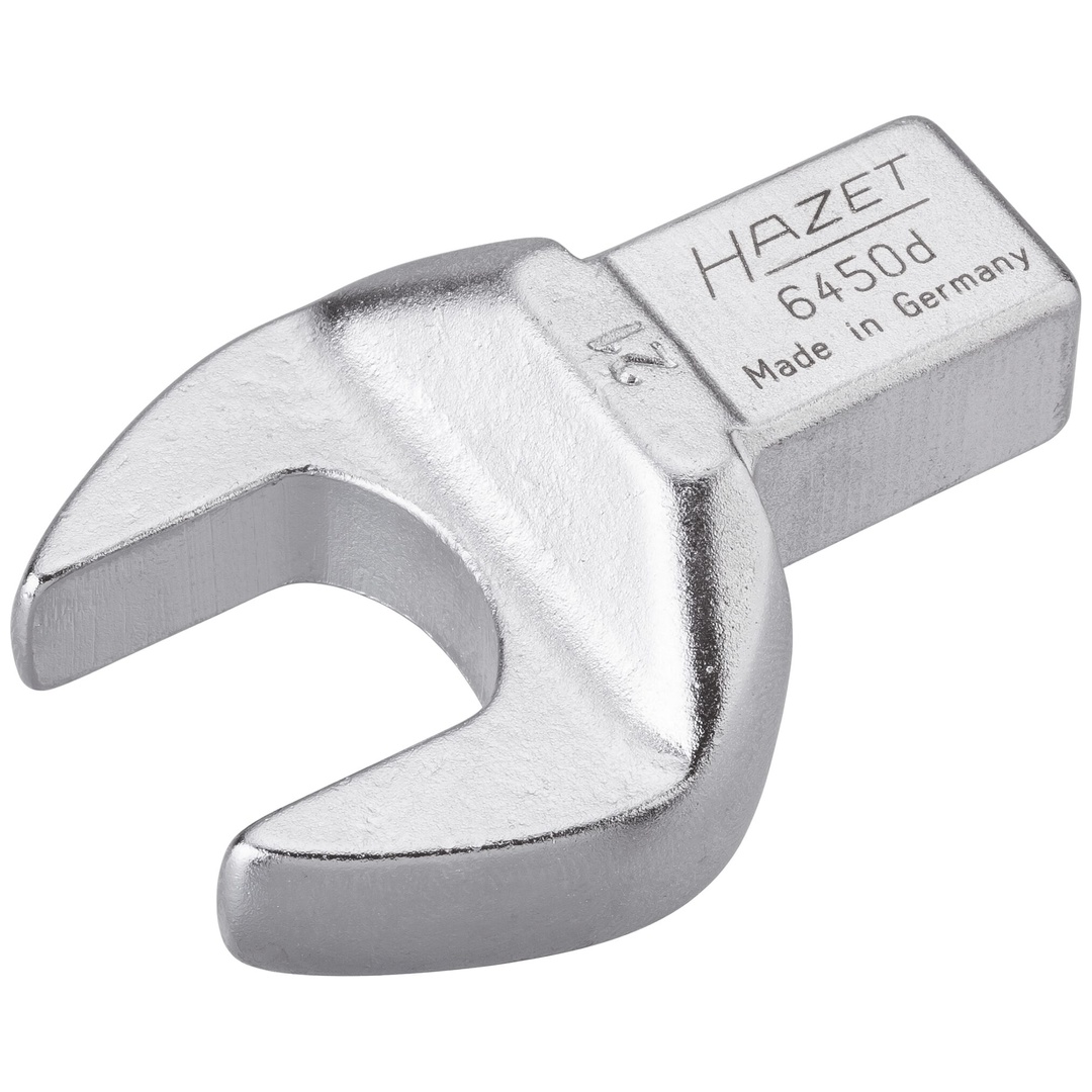 Hazet Einsteck-Maulschlüssel 14 x 18 mm Einsteck-Vierkant massiv, Außen Sechskant Profil, SW 21 mm
