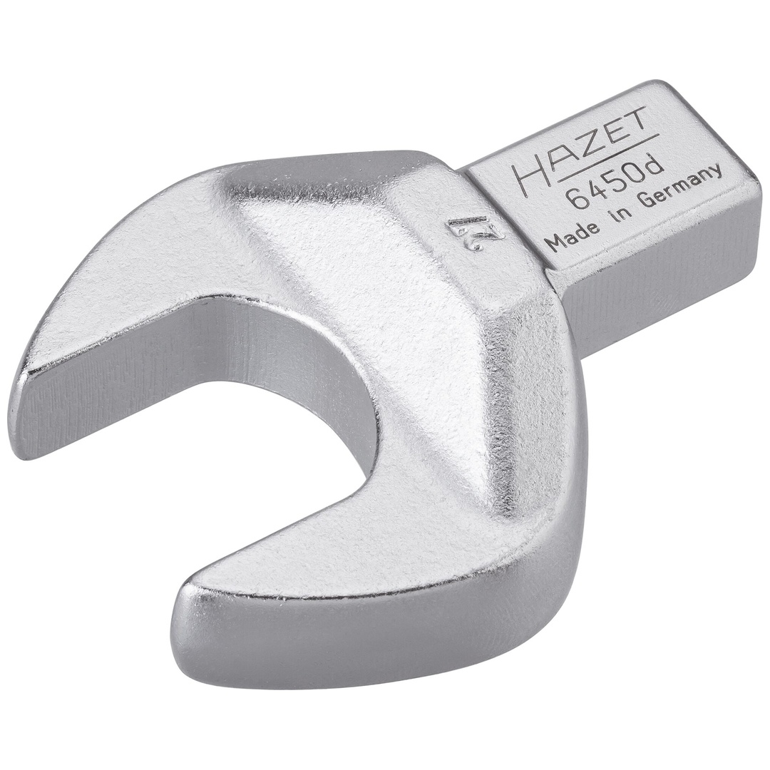 Hazet Einsteck-Maulschlüssel 14 x 18 mm Einsteck-Vierkant massiv, Außen Sechskant Profil, SW 27 mm