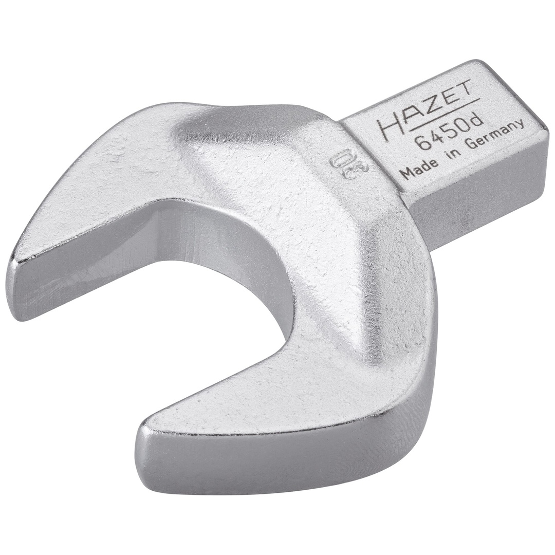Hazet Einsteck-Maulschlüssel 14 x 18 mm Einsteck-Vierkant massiv, Außen Sechskant Profil, SW 30 mm