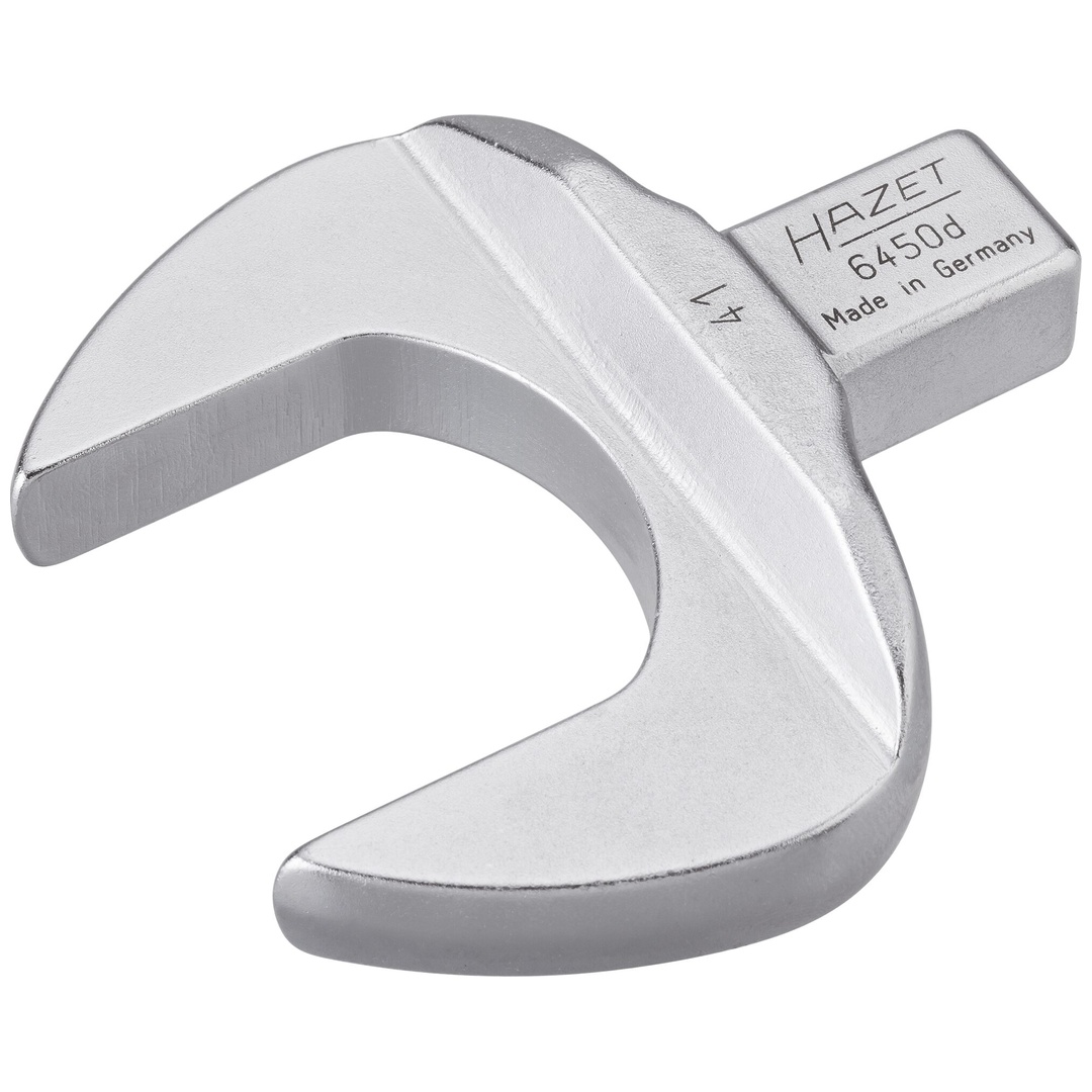 Hazet Einsteck-Maulschlüssel 14 x 18 mm Einsteck-Vierkant massiv, Außen Sechskant Profil, SW 41 mm