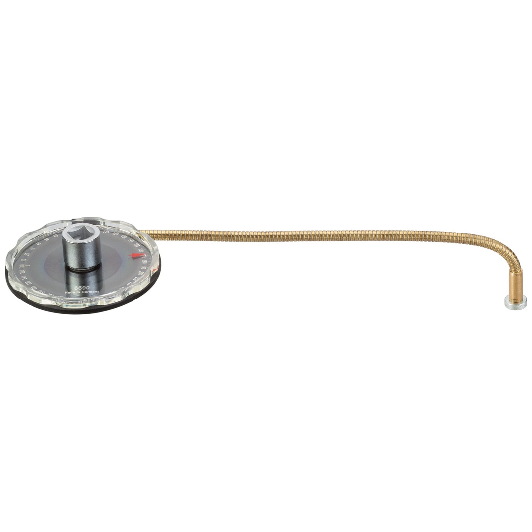 Hazet Mechanische Winkelscheibe 6690, 1/2 (12,5 mm) Vierkant hohl, 1/2 (12,5 mm) Vierkant massiv