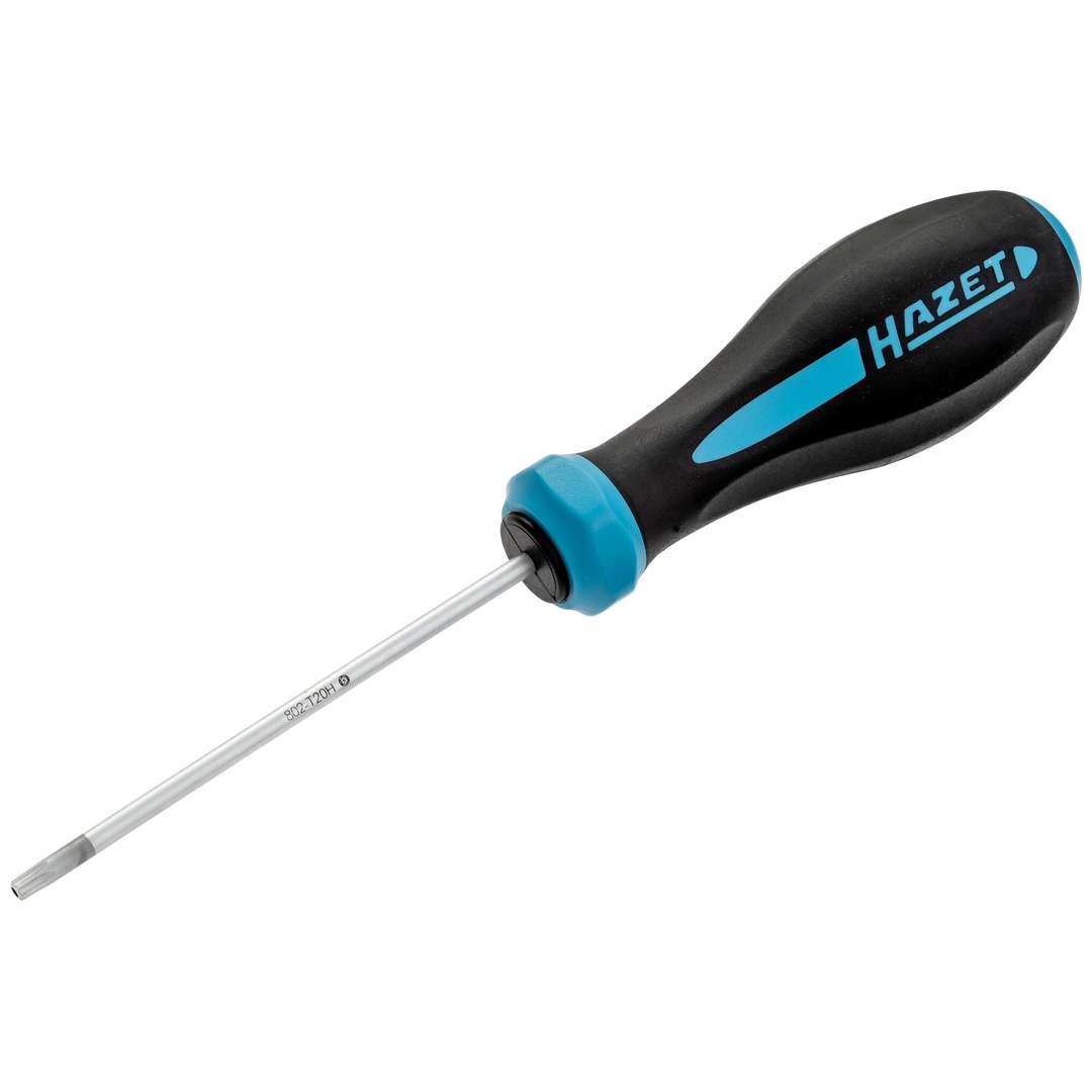 Hazet Schraubendreher HEXAnamic 802-T20H, Tamper Resistant TX Profil, SW T20H
