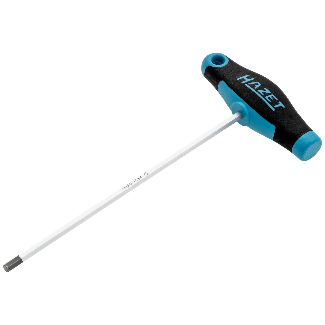 Hazet Schraubendreher, mit T-Griff 828-4, Innen Sechskant Profil, SW 4 mm