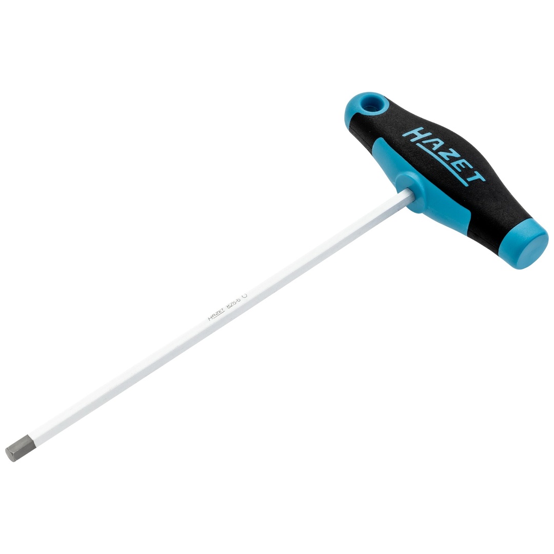 Hazet Schraubendreher, mit T-Griff 828-6, Innen Sechskant Profil, SW 6 mm