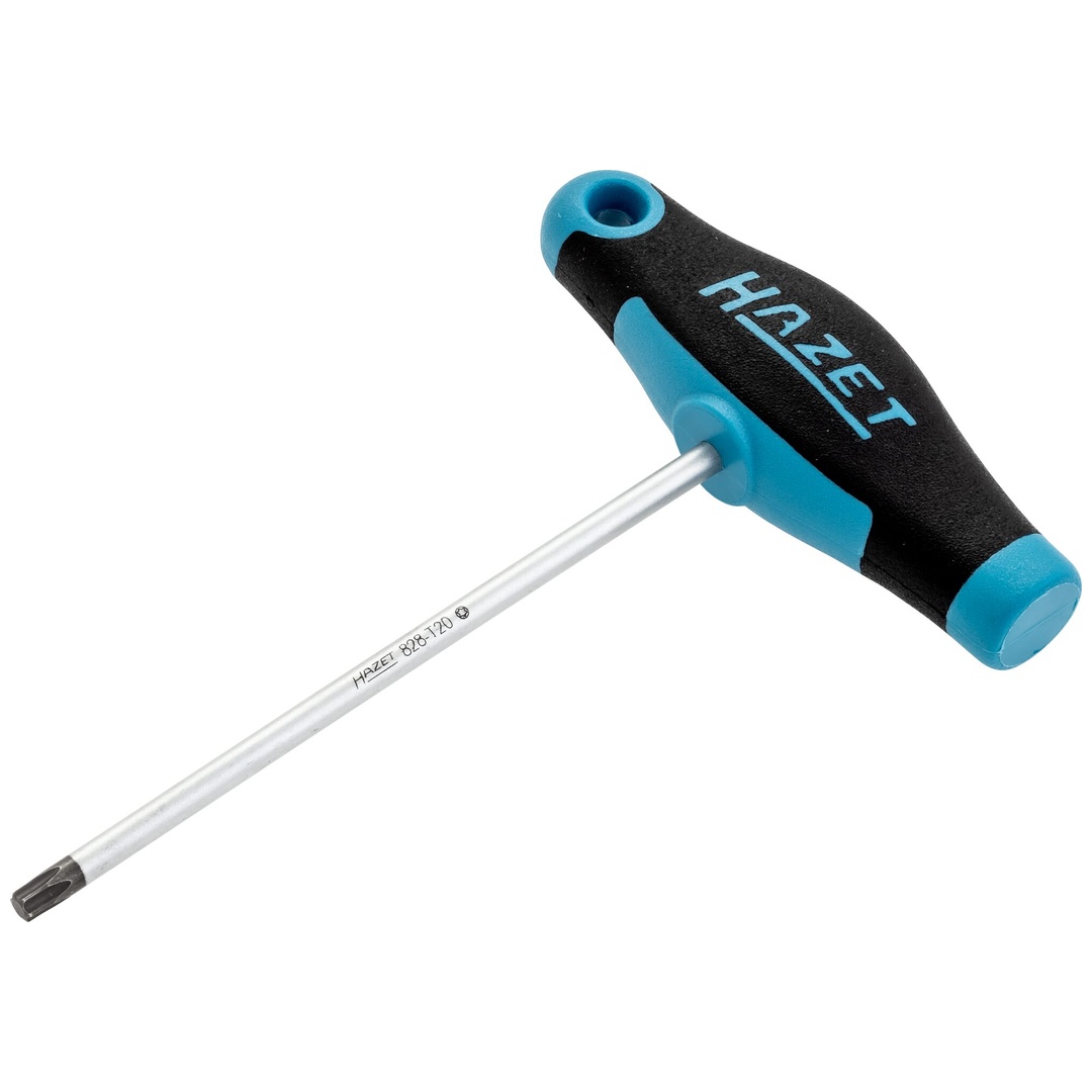 Hazet Schraubendreher, mit T-Griff 828-T20, Innen TX Profil, SW T20