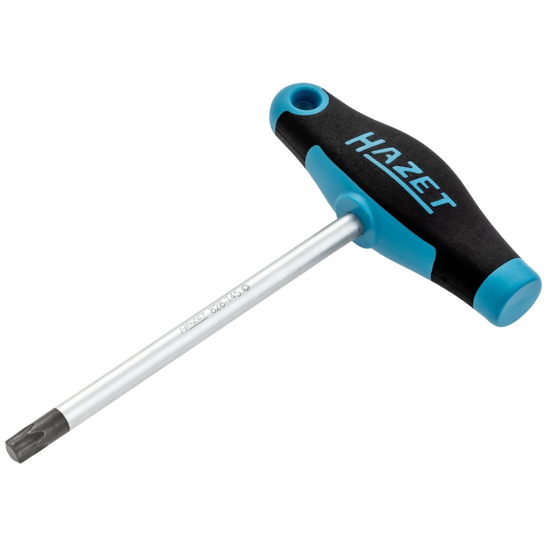 Hazet Schraubendreher, mit T-Griff 828-T45, Innen TX Profil, SW T45