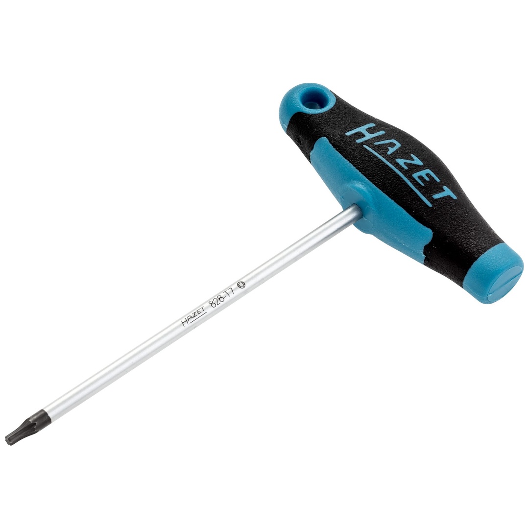 Hazet Schraubendreher, mit T-Griff 828-T7, Innen TX Profil, SW T7