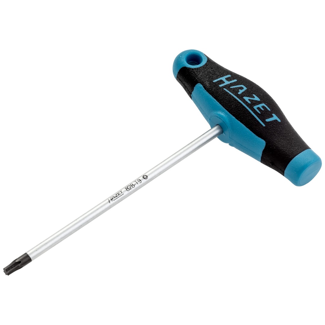 Hazet Schraubendreher, mit T-Griff 828-T9, Innen TX Profil, SW T9
