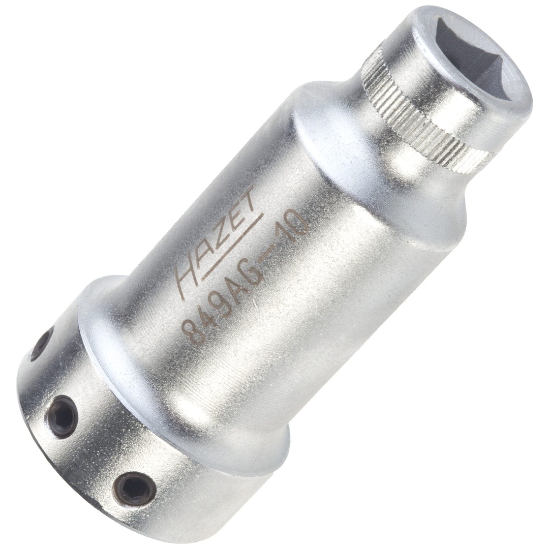 Hazet Halter 849AG-10, 3/8 (10 mm) Vierkant hohl, Länge 68 mm