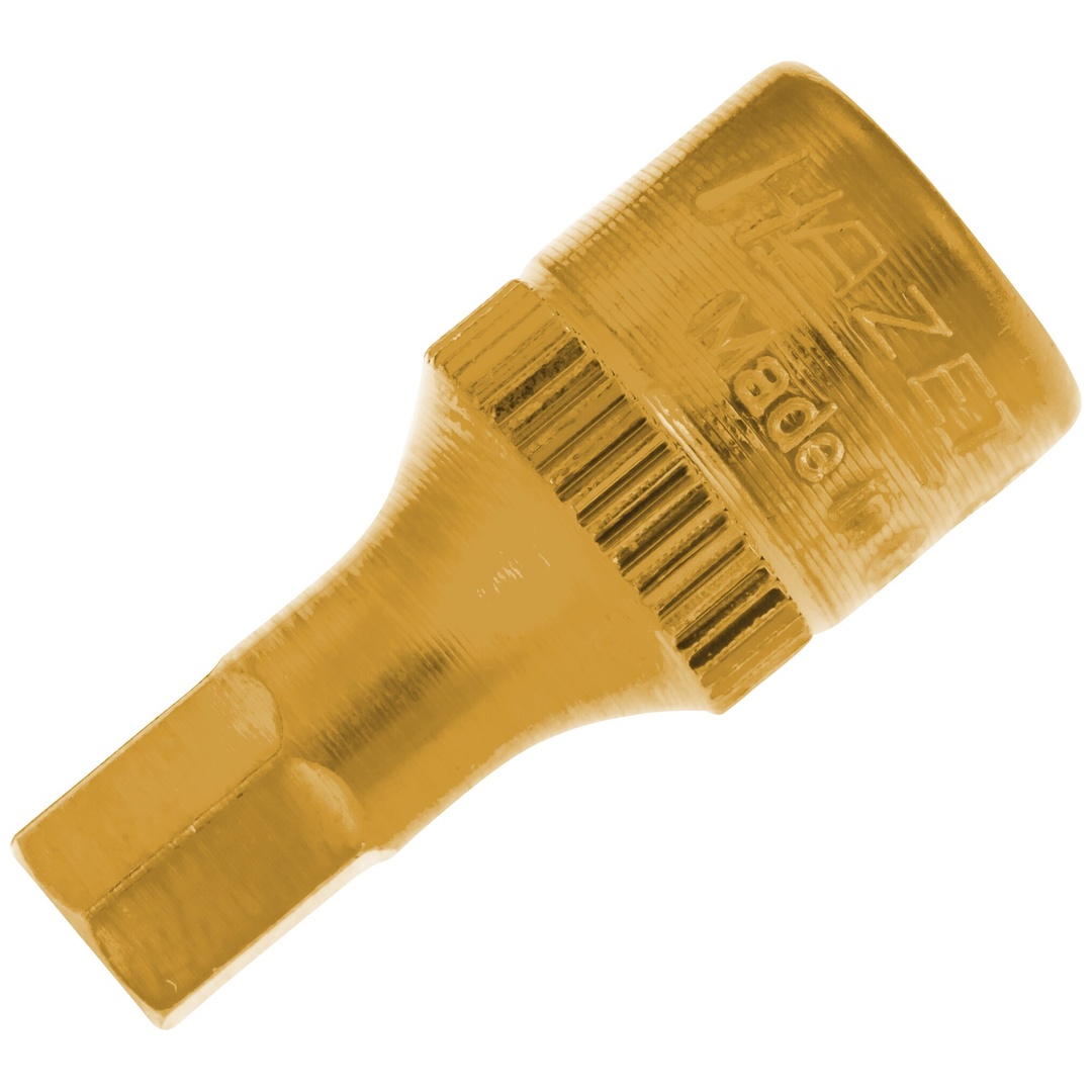 Hazet Schraubendreher-Steckschlüsseleinsatz 1/4 (6,3 mm) Vierkant hohl, Innen Sechskant Profil, SW 6 mm