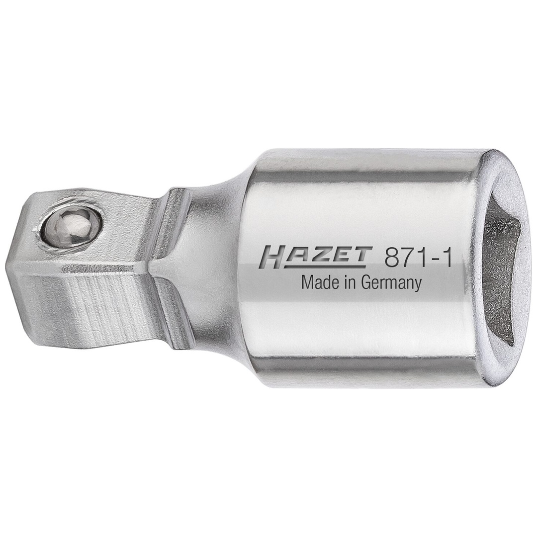 Hazet Verlängerung, schwenkbar 1/4 (6,3 mm) Vierkant hohl, 1/4 (6,3 mm) Vierkant massiv, Länge 25 mm