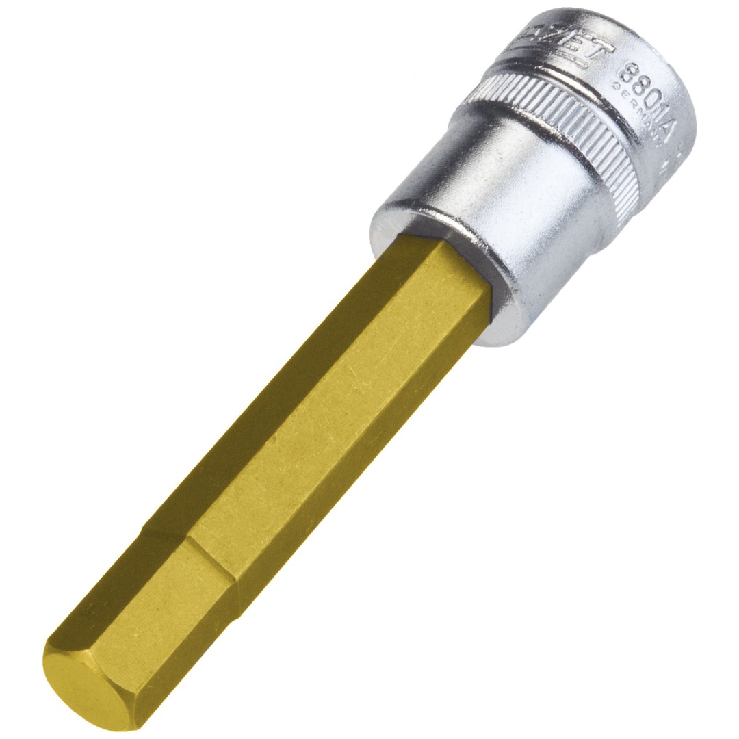 Hazet Schraubendreher-Steckschlüsseleinsatz 3/8 (10 mm) Vierkant hohl, Innen Sechskant Profil, SW 3/8