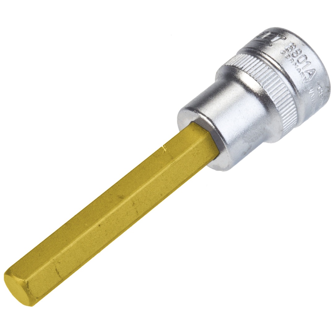 Hazet Schraubendreher-Steckschlüsseleinsatz 3/8 (10 mm) Vierkant hohl, Innen Sechskant Profil, SW 5/16