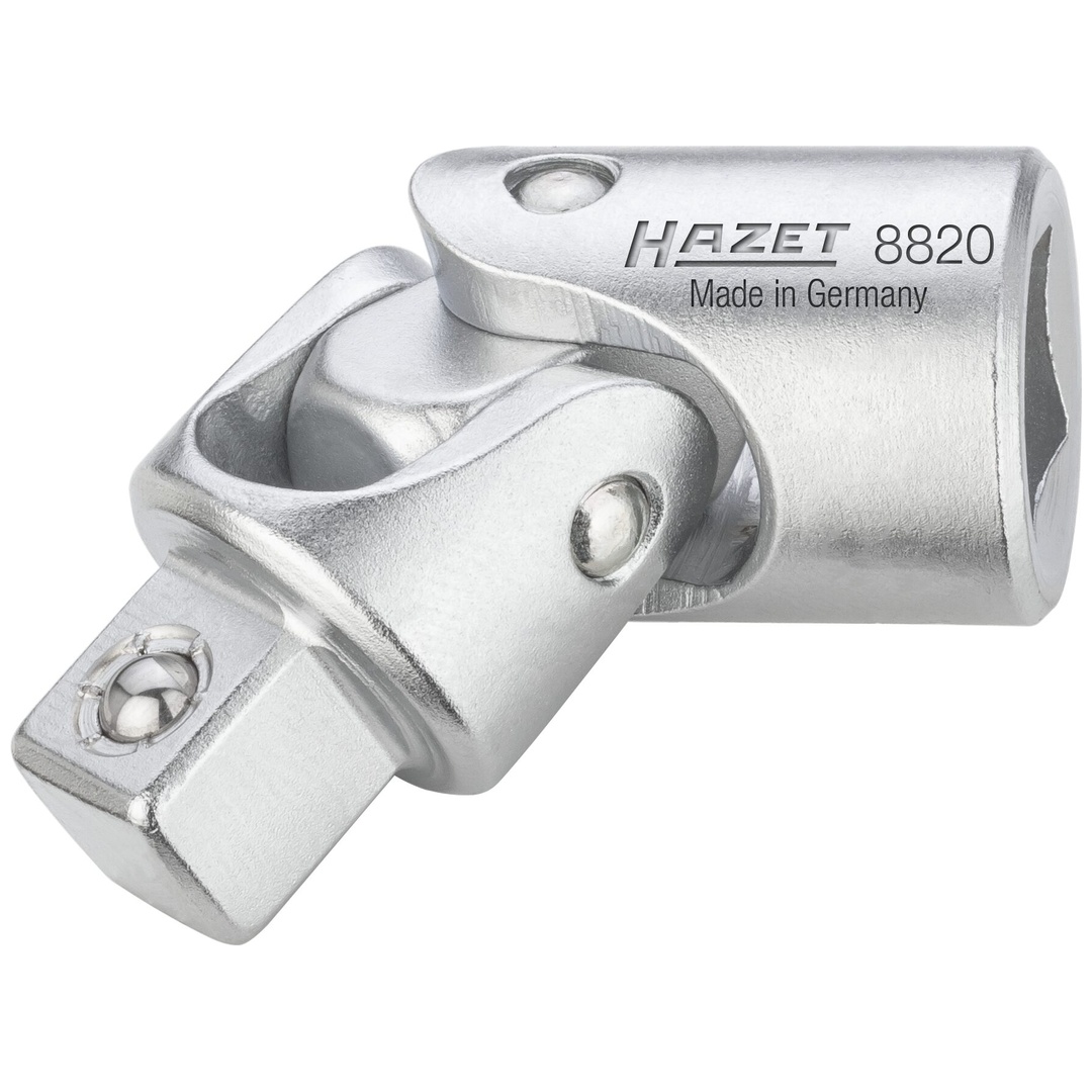 Hazet Universalgelenk 3/8 (10 mm) Vierkant hohl, 3/8 (10 mm) Vierkant massiv, Länge 46,5 mm