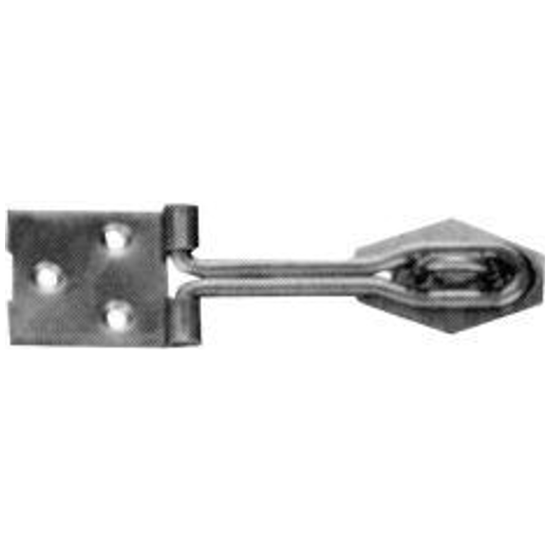Lüsebrink Überfalle leichte Ausführung, 120 mm mit Ösen, verzinkt