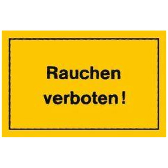 Verbotsschild "Rauchen verboten"