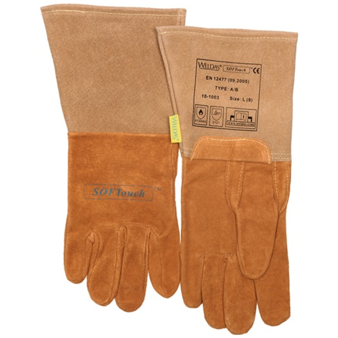 Weldas 5-Finger-Schweißerhandschuhe 10-1003, Gr. 10