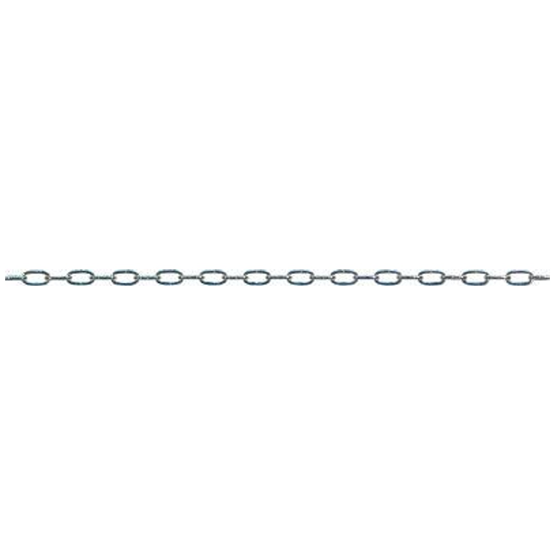 PÖSAMO Uhrkette U2 Stahl-vern. 1,4 mm Rohne 25m(130x60)