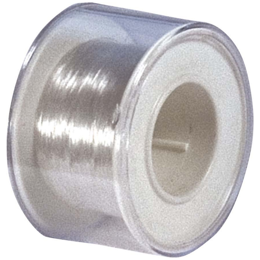 PÖSAMO Bastelfaden Nylon 50 m ist 1 Rolle 1,0 mm x 50 m